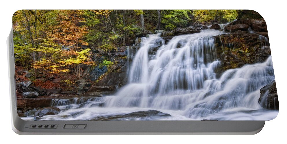 Falls Portable Battery Charger featuring the photograph Kaaterskill Falls by Claudia Kuhn