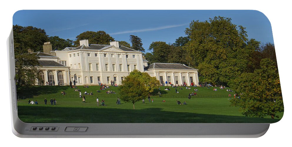 England Portable Battery Charger featuring the digital art Kenwood House Hamstead Heathouse by Carol Ailles