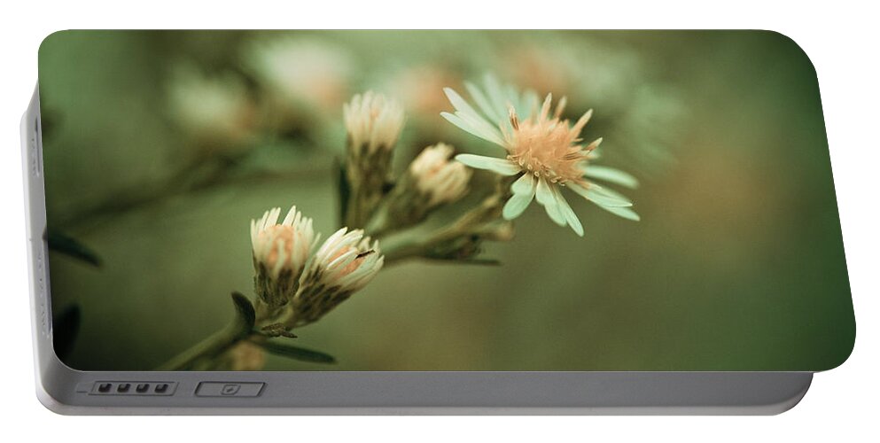 Flower Portable Battery Charger featuring the photograph Kiss by Shane Holsclaw
