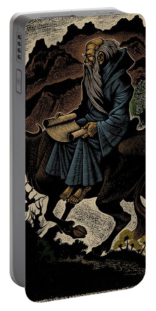 Religion Portable Battery Charger featuring the photograph Laozi, Ancient Chinese Philosopher by Science Source