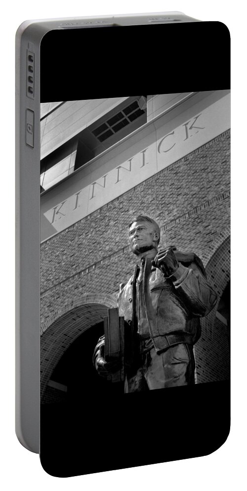 Nile Kinnick Portable Battery Charger featuring the photograph Legend by Jamieson Brown