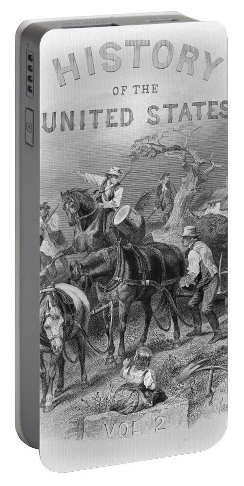 1775 Portable Battery Charger featuring the photograph Lexington: Minutemen, 1775 by Granger
