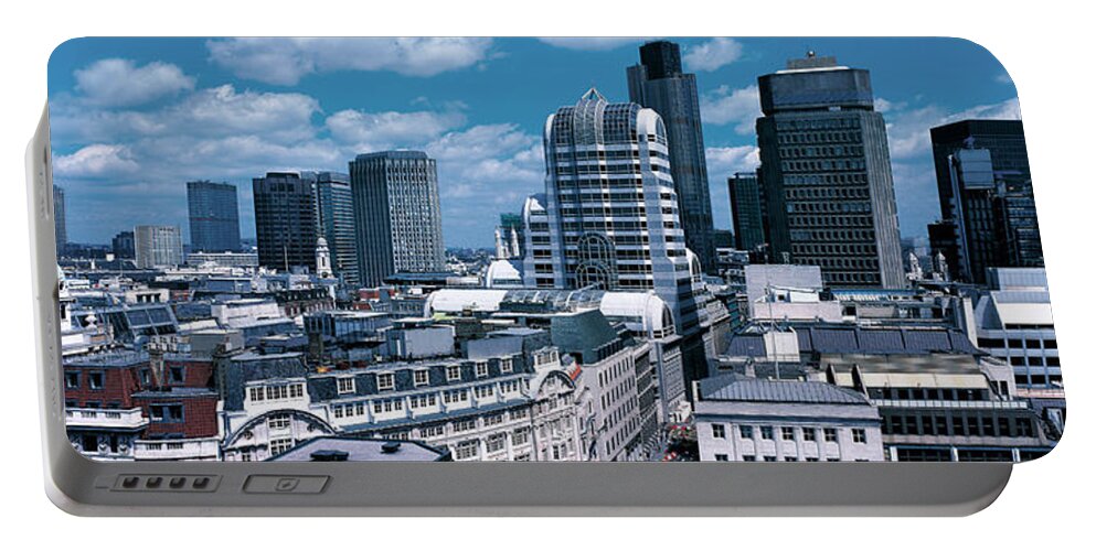 Photography Portable Battery Charger featuring the photograph London England by Panoramic Images