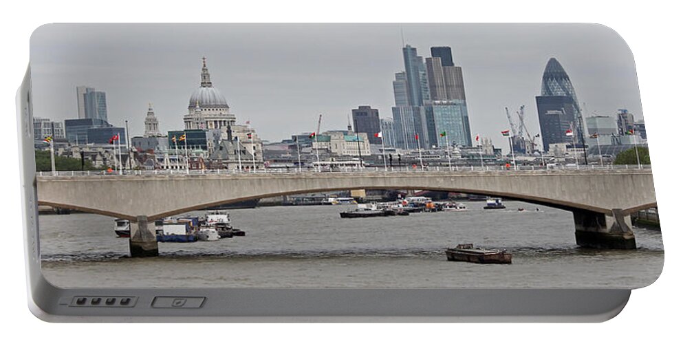 London Portable Battery Charger featuring the photograph London Skyline by Tony Murtagh