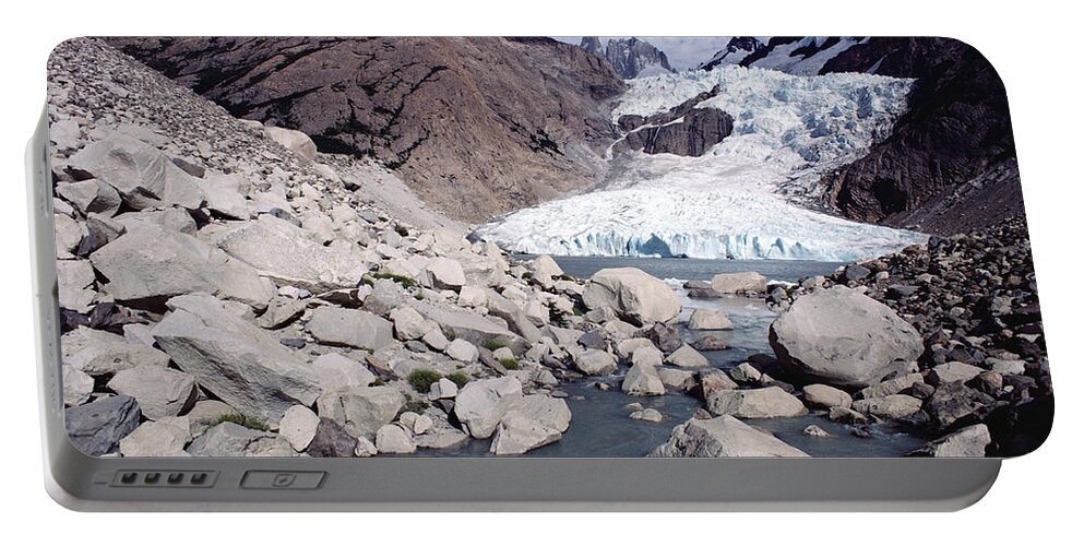 Feb0514 Portable Battery Charger featuring the photograph Los Glaciares Np Patagonia Argentina by Tui De Roy