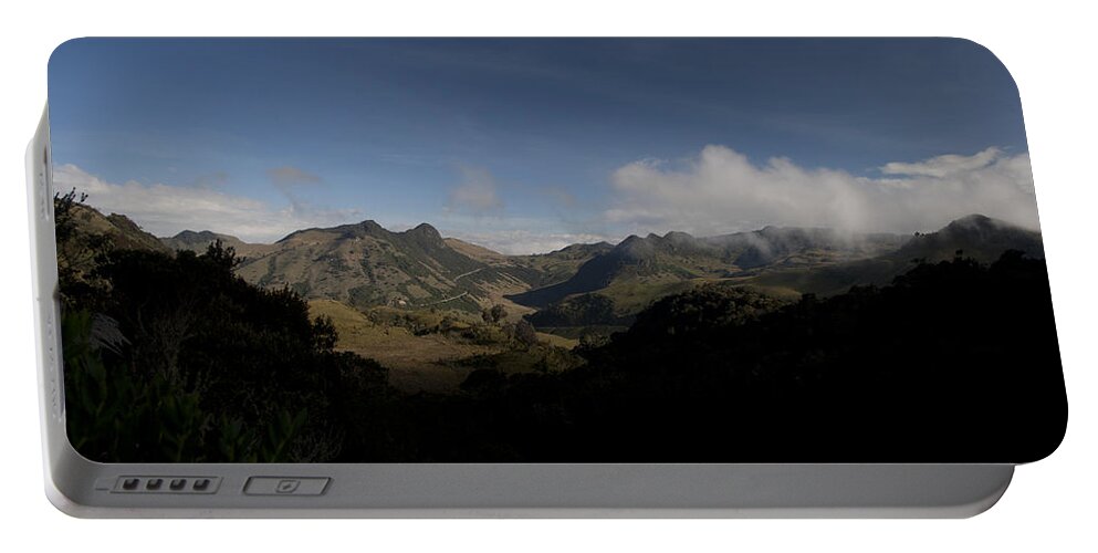 Los Nevados Natural Park Portable Battery Charger featuring the photograph Los Nevados Natural Park Central Andes Colombia by Tony Mills