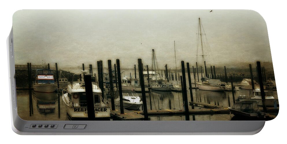 Shore Portable Battery Charger featuring the photograph Low Tide by Michelle Calkins