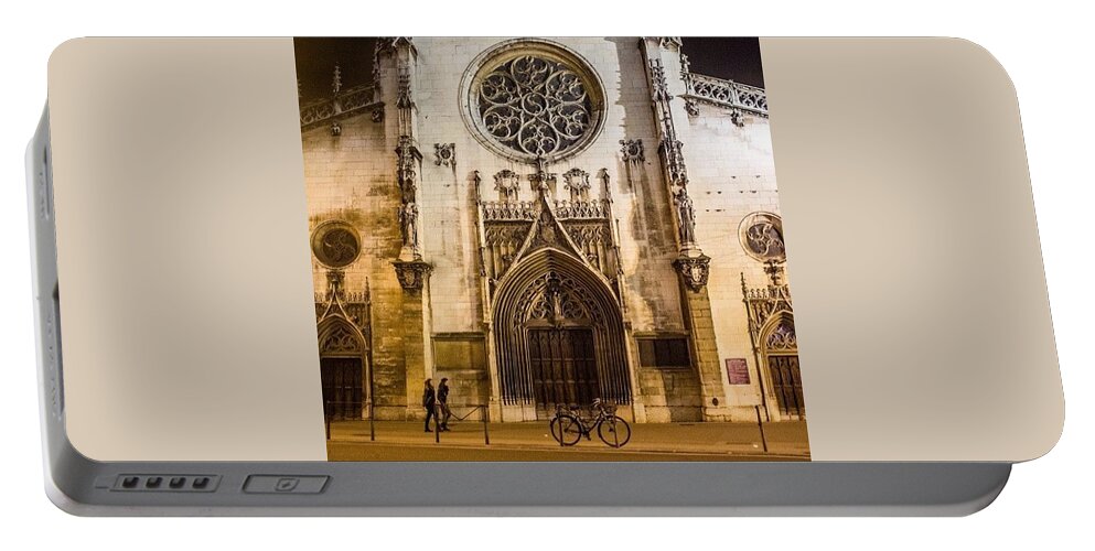 City Portable Battery Charger featuring the photograph Lyon by Aleck Cartwright