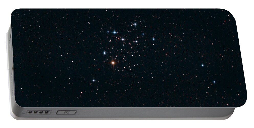 Science Portable Battery Charger featuring the photograph M6 Open Star Cluster by John Chumack