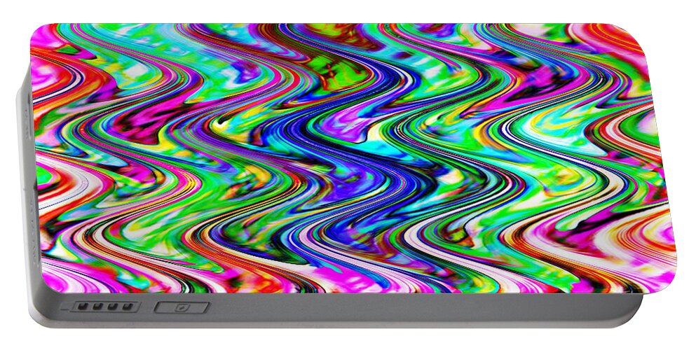Digital Image Portable Battery Charger featuring the digital art Magic by Yael VanGruber
