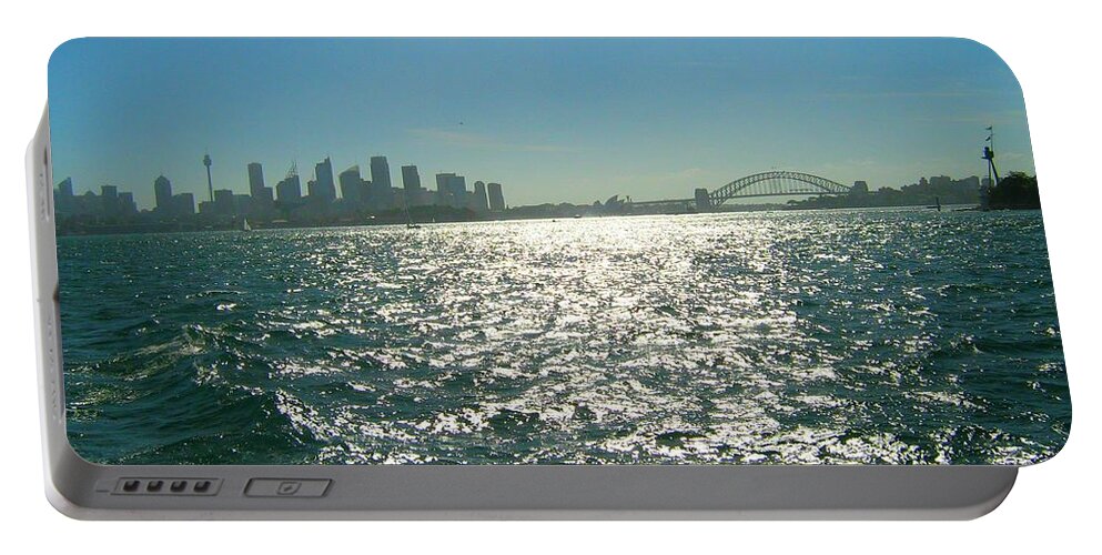 Harbour Portable Battery Charger featuring the photograph Magnificent Sydney Harbour by Leanne Seymour
