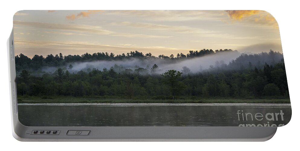 Maine Portable Battery Charger featuring the photograph Maine Sunrise by Steven Ralser