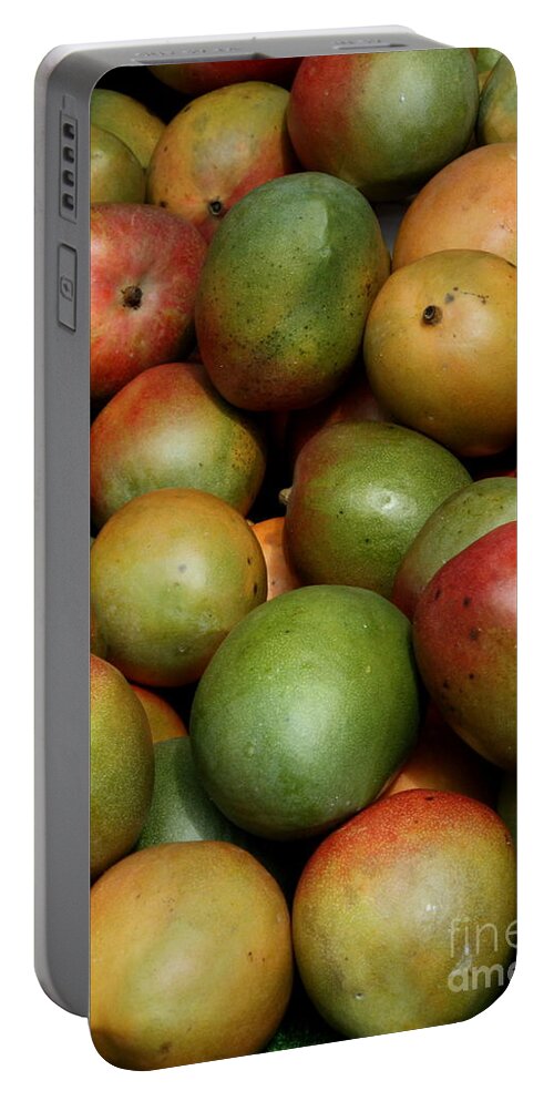 Food Portable Battery Charger featuring the photograph Mangoes by Carol Groenen