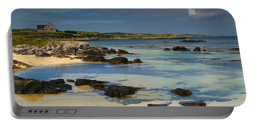 Ireland Portable Battery Charger featuring the photograph Mannin Bay Ireland by Robert Woodward