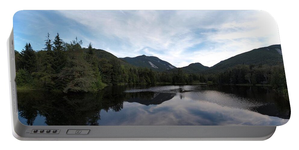 Mount Marcy Portable Battery Charger featuring the photograph Marcy Dam Pond by Joshua House