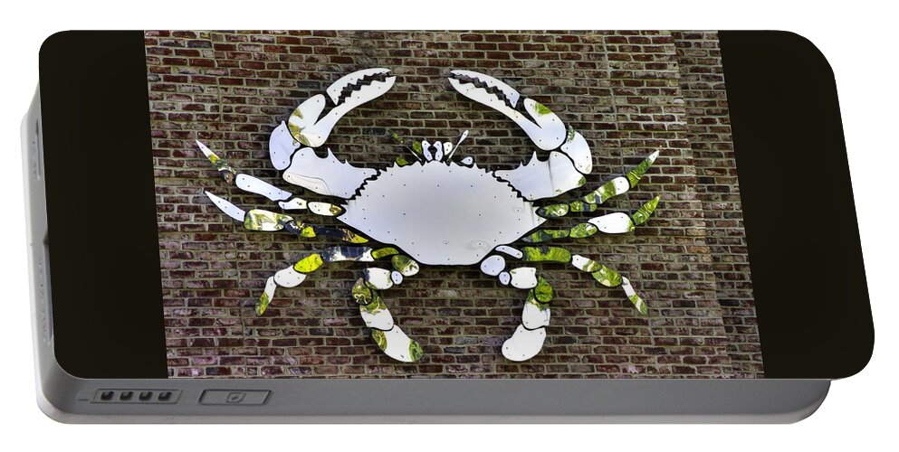 Maryland Portable Battery Charger featuring the photograph Maryland Country Roads - Camo Crabby 1A by Michael Mazaika