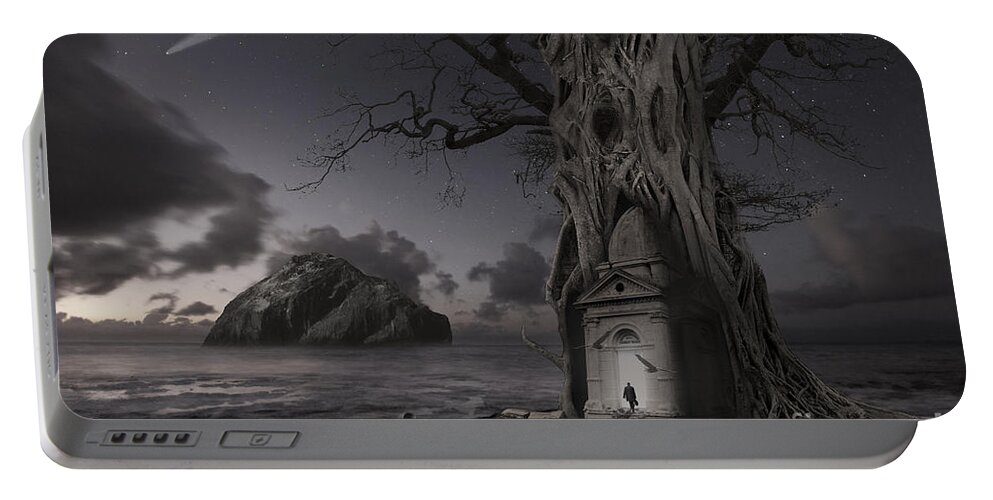 Stars Photography Portable Battery Charger featuring the photograph Monument by Keith Kapple