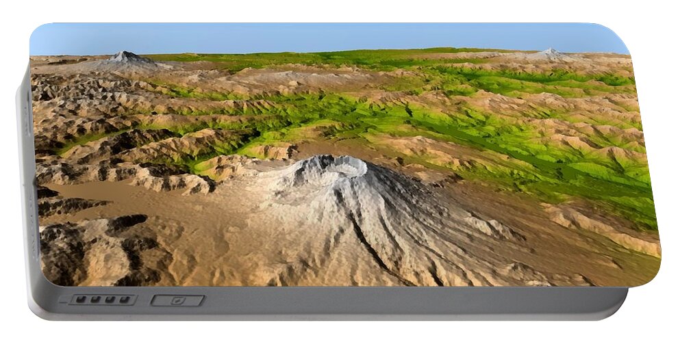 Mount Saint Helens Portable Battery Charger featuring the photograph Mount Saint Helens by Jpl