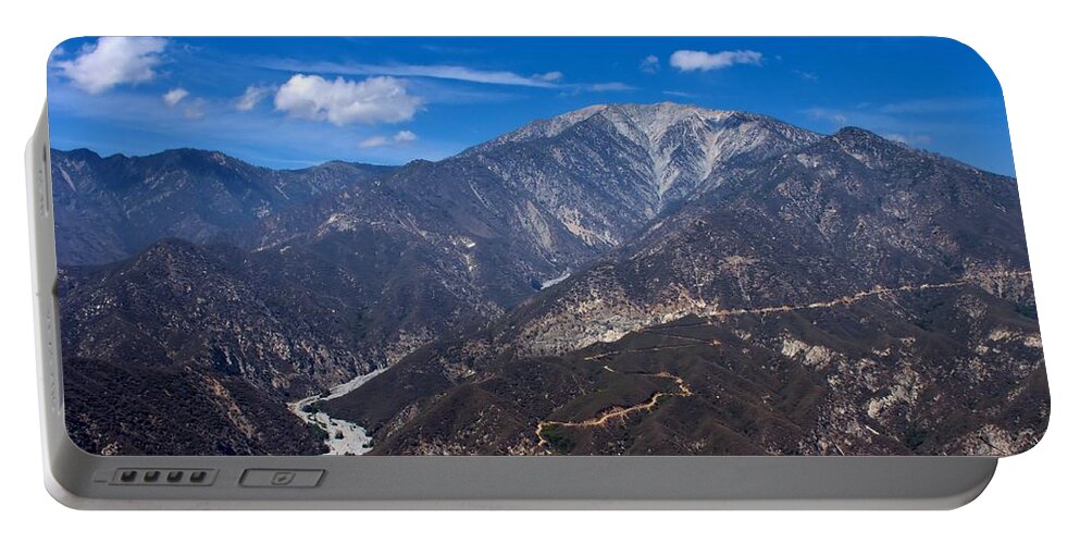 Mt Baldy Portable Battery Charger featuring the photograph Mt. Baldy by Michelle Joseph-Long