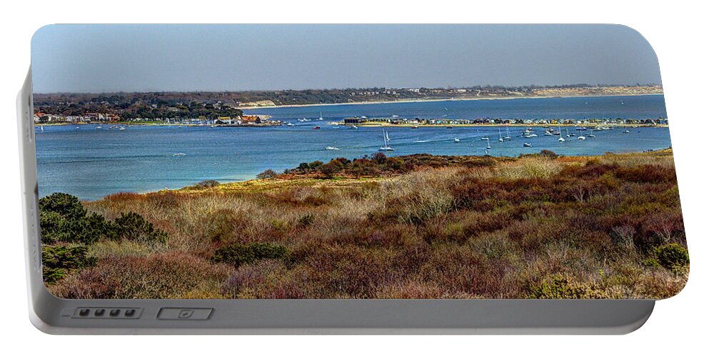 Mudeford Portable Battery Charger featuring the photograph Mudeford Harbour by Chris Day