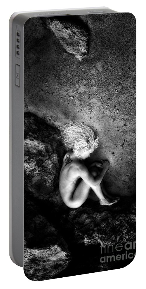  Adult Portable Battery Charger featuring the photograph My Earth Birth by Stelios Kleanthous