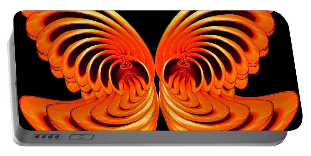 Composite Portable Battery Charger featuring the photograph Nautilus Wings by Jim Painter