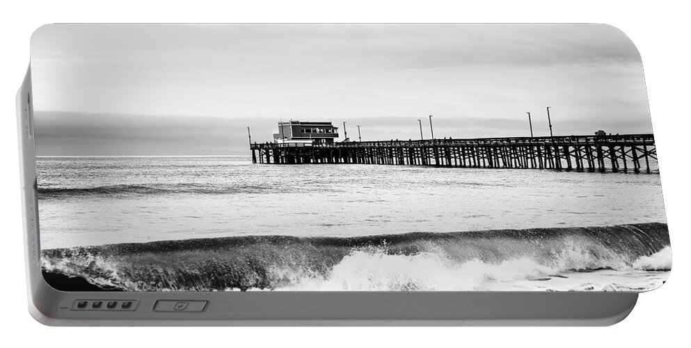 Newport Beach Portable Battery Charger featuring the photograph Newport Beach Pier by Paul Velgos