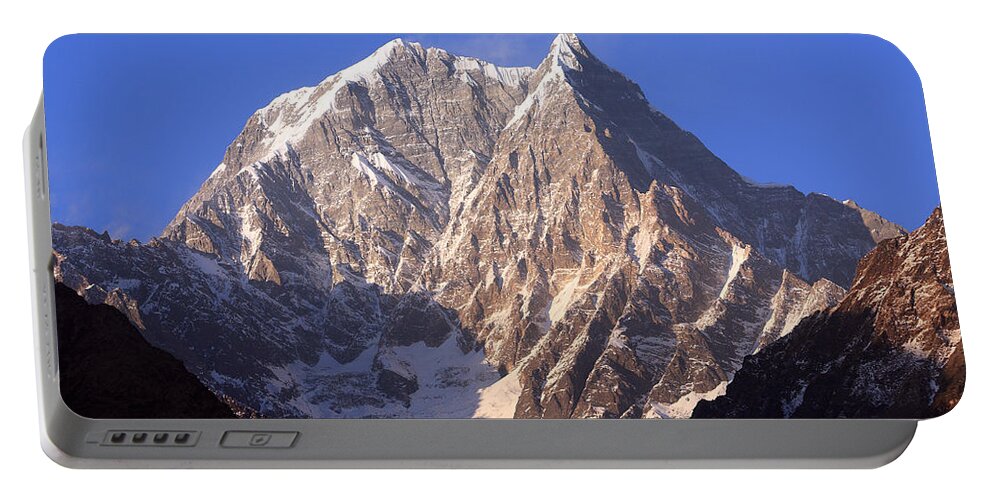 Nepal Portable Battery Charger featuring the photograph Nilgiri South 6839m by Aidan Moran
