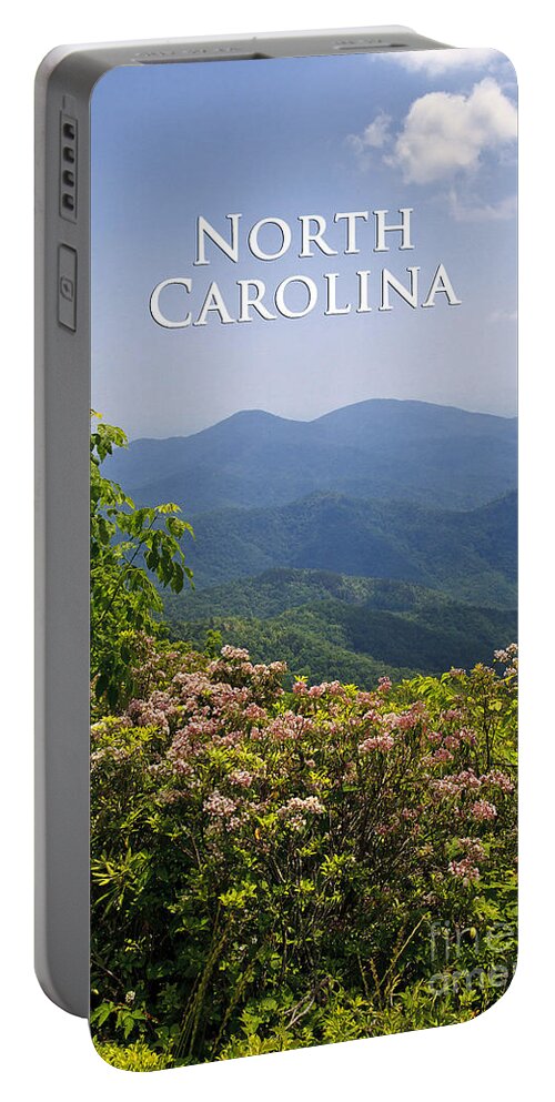 Roan Portable Battery Charger featuring the photograph North Carolina Mountains by Jill Lang