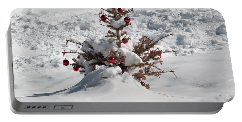 Christmas Portable Battery Charger featuring the photograph Northern Arizona Christmas by Joshua House