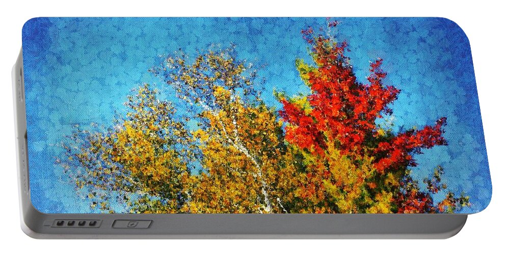 Trees Portable Battery Charger featuring the photograph Not Only Some Other Autumn Trees - 09 by Variance Collections