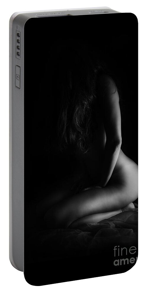 Woman Portable Battery Charger featuring the photograph Nude by Jelena Jovanovic