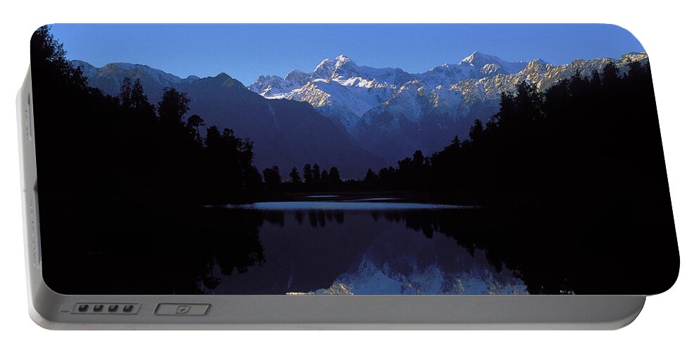 Alps Portable Battery Charger featuring the photograph New Zealand Alps by Steven Ralser