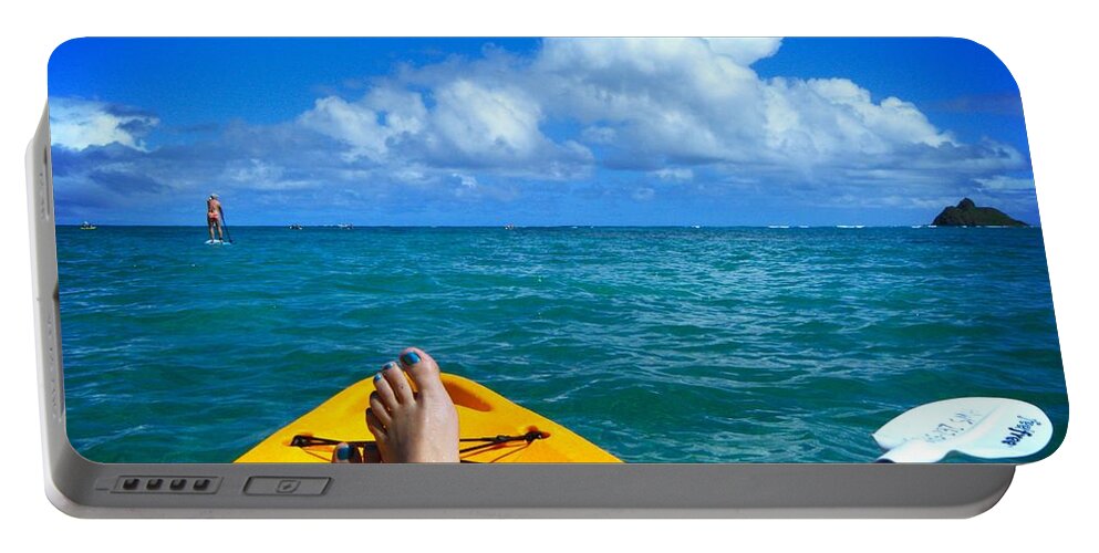 Toe Portable Battery Charger featuring the photograph Oahu Toes by Jamie Johnson