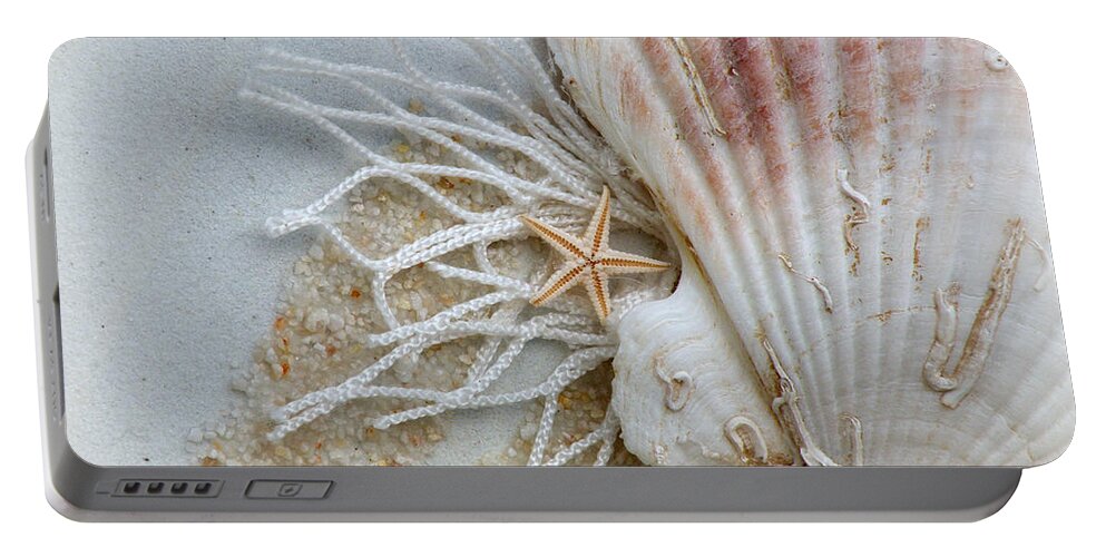 Ocean Portable Battery Charger featuring the photograph Ocean Treasures by Micki Findlay