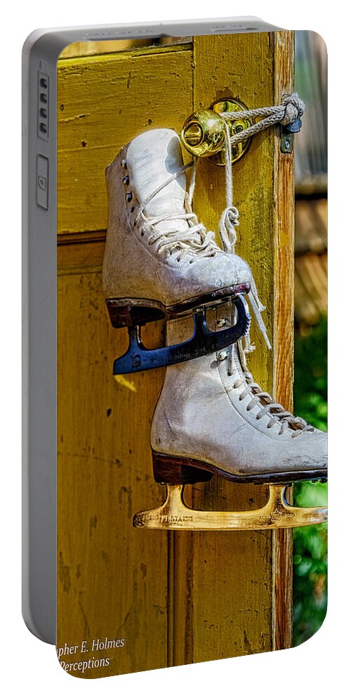 Christopher Holmes Photography Portable Battery Charger featuring the photograph Off The Ice by Christopher Holmes