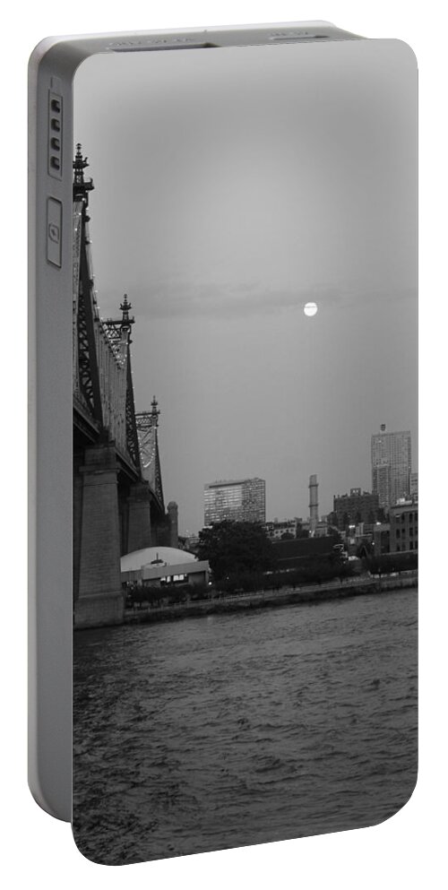 Queensboro Bridge Portable Battery Charger featuring the photograph Old Times by Catie Canetti