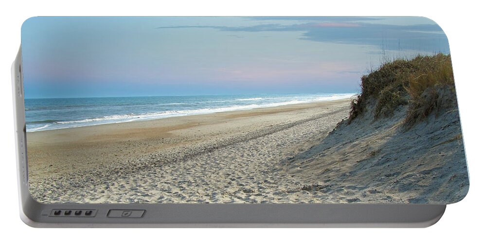 Onslow Beach Portable Battery Charger featuring the photograph Onslow Beach - North Carolina by Susan McMenamin