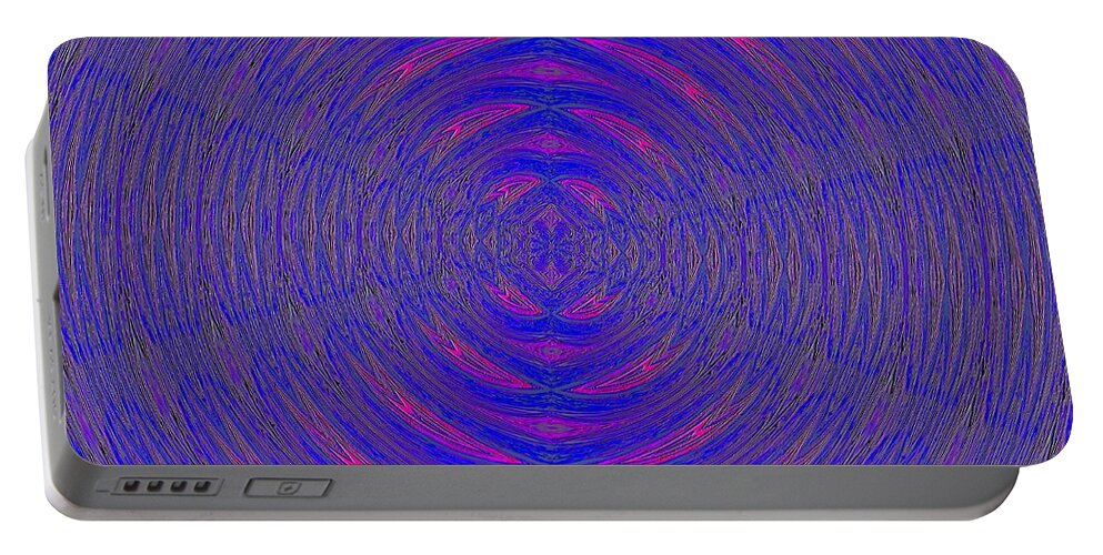 Abstract Portable Battery Charger featuring the photograph Opposing Forces by Robyn King