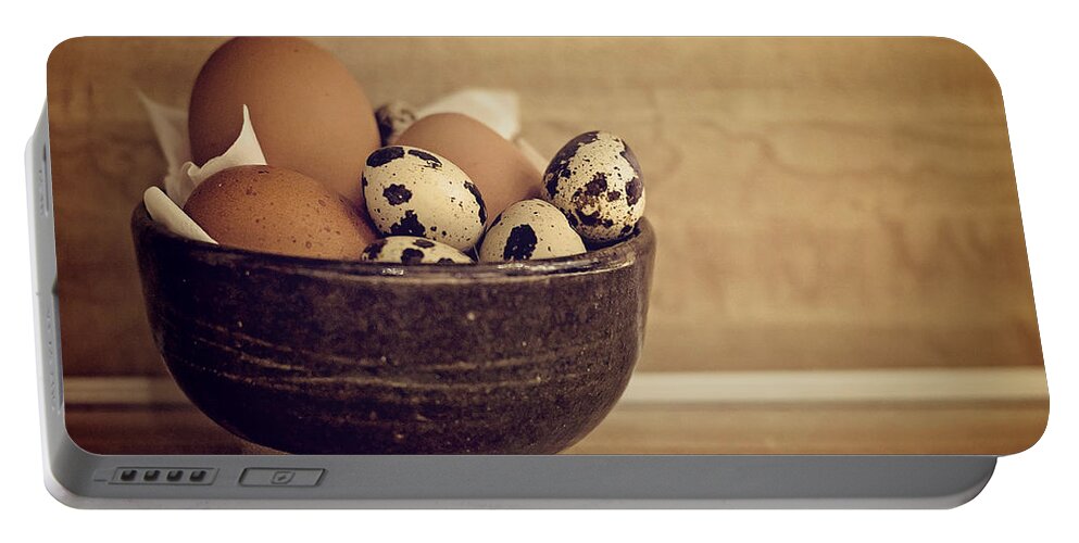 Egg Portable Battery Charger featuring the photograph Organic by Heather Applegate