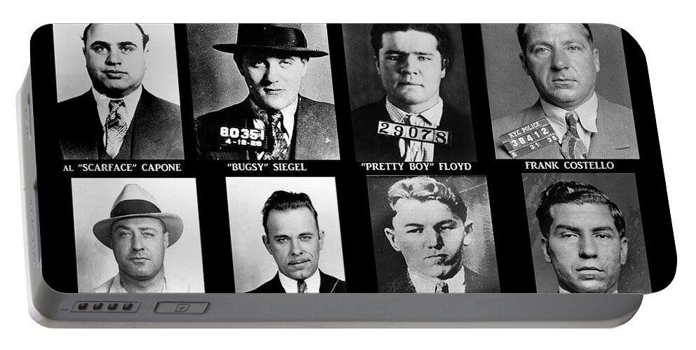 Original Gangsters - Public Enemies Portable Battery Charger featuring the photograph Original Gangsters - Public Enemies by Paul Ward