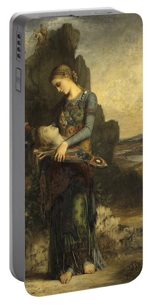 Gustave Moreau Portable Battery Charger featuring the painting Orpheus by Gustave Moreau