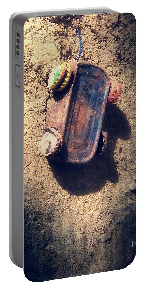 Car Portable Battery Charger featuring the photograph Out of Gas and Other Resources by Jamie Johnson
