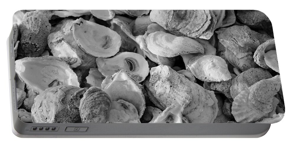 Oyster Portable Battery Charger featuring the photograph Oyster Shells by Cynthia Guinn