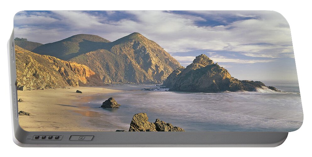 California Landscape Portable Battery Charger featuring the photograph Pacific Coast by James Steinberg