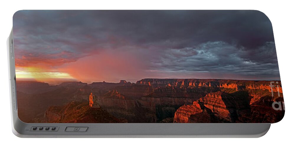 North America Portable Battery Charger featuring the photograph Panorama North Rim Grand Canyon National Park Arizona by Dave Welling