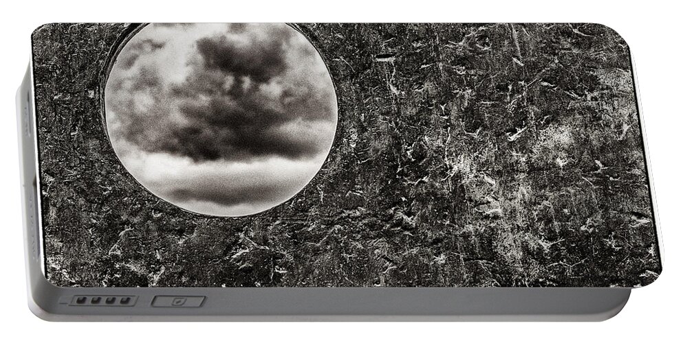 battersea Park Portable Battery Charger featuring the photograph Peaking Clouds by Lenny Carter