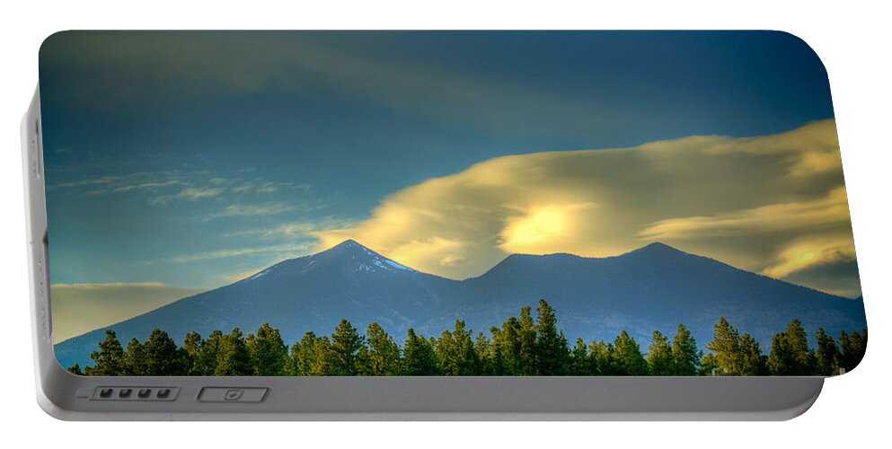 San Francisco Peaks Portable Battery Charger featuring the photograph Peaks by Kelly Wade