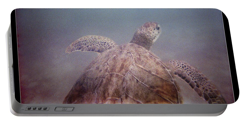 Turtle Portable Battery Charger featuring the photograph Persevere II by Weston Westmoreland