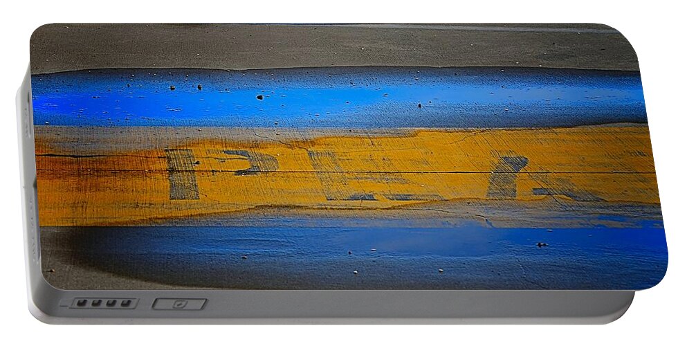 Abstract Portable Battery Charger featuring the photograph Play by Lauren Leigh Hunter Fine Art Photography
